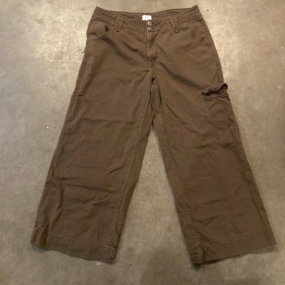 Brown jeans, Size 14 Juniors, Brand is Time and Tru.